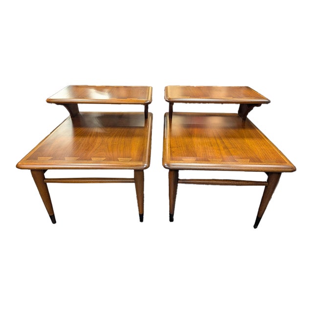 Pair Lane Mid-Century End Tables For Sale
