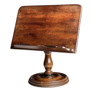 19th Century Mahogany Bookstand For Sale