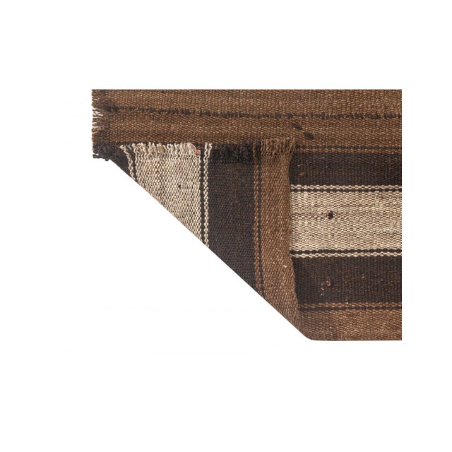 Brown Small Vintage Kilim Rug - 2`3" X 5`9" For Sale In Los Angeles - Image 6 of 6