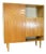 Vintage Bar Cabinet in Ash Wood from Veb Deutsche Werkstätten Hellerau, 1974 For Sale