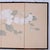 Mid to Late 20th Century Hong Kong Made Byobu "Soft White Branch With Flowers" 4-Panel Folding Screen in Very Good + Overall Condition For Sale In San Diego - Image 6 of 8