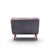 Adrian Pearsall for Craft Associates Mid Century Walnut Wave Chaise For Sale In Chicago - Image 6 of 9