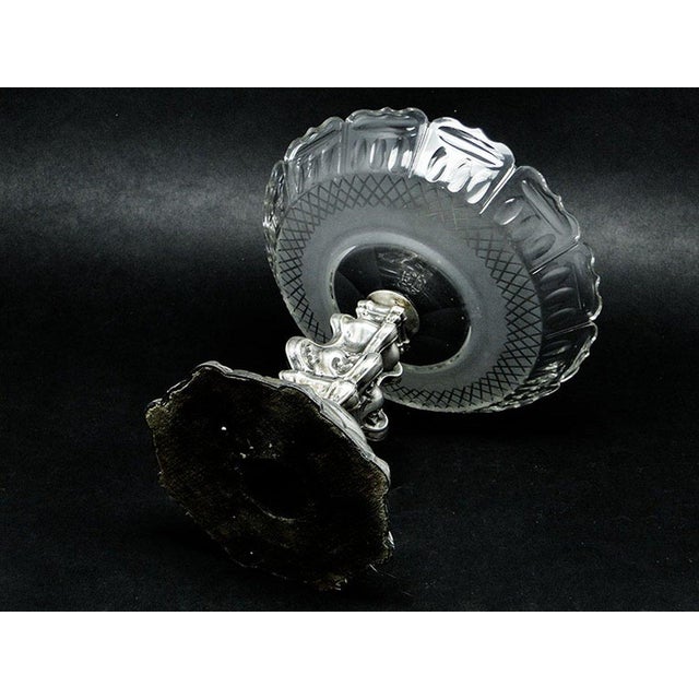 19th Century Austro-Hungarian Silver Fruit Platter For Sale - Image 4 of 11