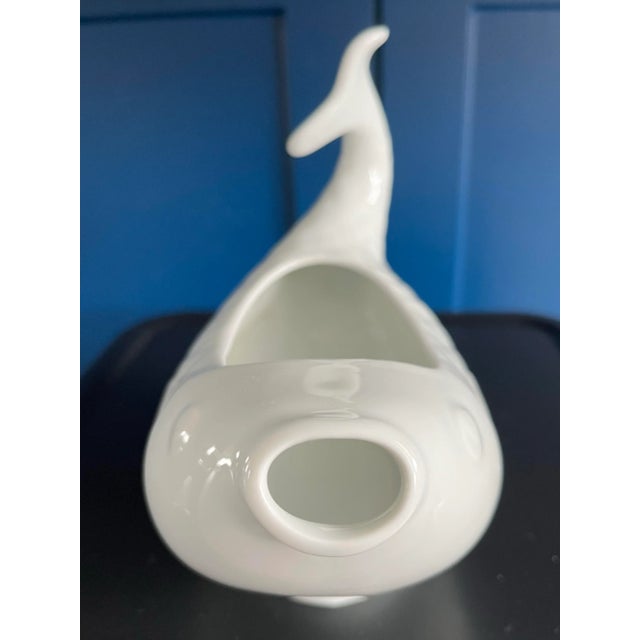 Chinoiserie French Porcelain Fish Boat by Dansk For Sale - Image 3 of 10