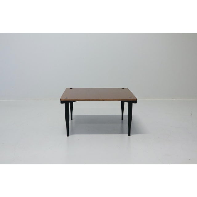 Wood Model T8 Stackable Tables by Vico Magistretti for Azucena Italia, 1954, Set of 6 For Sale - Image 7 of 18