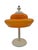 Space Age Table Lamp with Orange Glass Shade, Europe, 1970s For Sale - Image 12 of 12