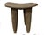 African Vintage Rustic African Senufo Stool / Table I Coast 19.5" H by 20.5" W For Sale - Image 3 of 6