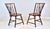 Mid-Century Birdcage Windsor Side Chairs, Handcrafted Walnut, Usa For Sale - Image 10 of 12