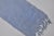 Textile 1950s Soft Blue Hemp Kilim For Sale - Image 7 of 10
