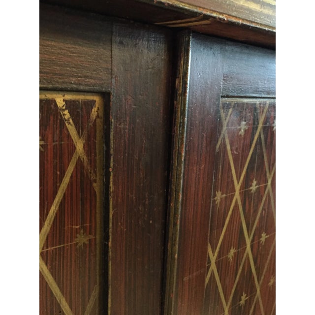 Regency Faux Rosewood Server, 1820s For Sale - Image 10 of 13