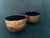 This is a beautiful, authentic pair of traditional Burmese lacquerware cups (khwet). Handcrafted in Myanmar using a time-...