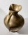 Vintage Brass Vase in Hand-Hammered Metal, 1940s For Sale - Image 10 of 11
