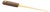 Gucci Brown Leather Desk Letter Opener with Gilded Equestrian Motif, circa 1970 For Sale