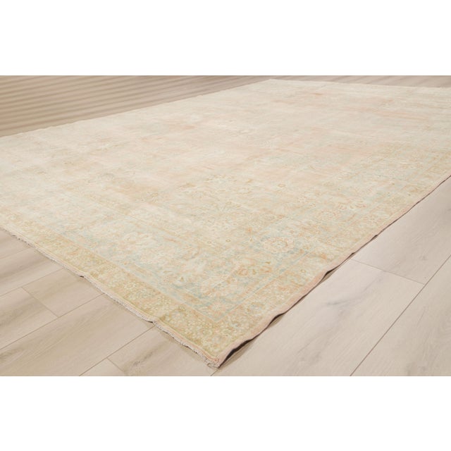 Copper Antique Persian Kerman Rug, 08'08 X 12'06 For Sale - Image 8 of 10