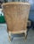 1970s Double-Caned Wingback Chair For Sale - Image 6 of 9
