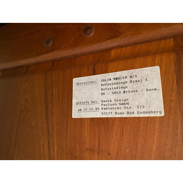 Danish Modern Teak Desk from Salin Møbler, 1970s For Sale - Image 15 of 18