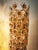 Hollywood Regency Vintage Gilt Brass and Crystal Floor Lamps from Palwa, 1960, Set of 2 For Sale - Image 3 of 18