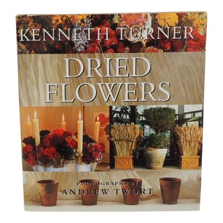 Vintage Dried Flowers Book by K. Turner For Sale