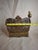 This is an exceptional, highly rare 19th-century Eastern European bench-type Hanukkah oil lamp, boasting an exquisite...