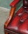 Georgian Oxblood Leather and Hardwood Gainsborough Library Armchair For Sale - Image 6 of 17