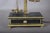 Metal Brass Balance Scale Table Lamp with Drawer Base and Pleated Shade, 1950s For Sale - Image 7 of 14