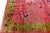 1920s Raspberry Pink Field Antique Floral Vase Chinese Art Deco Rug 8' 9" X 11' 4" Knotted Wool Carpet For Sale In New York - Image 6 of 10