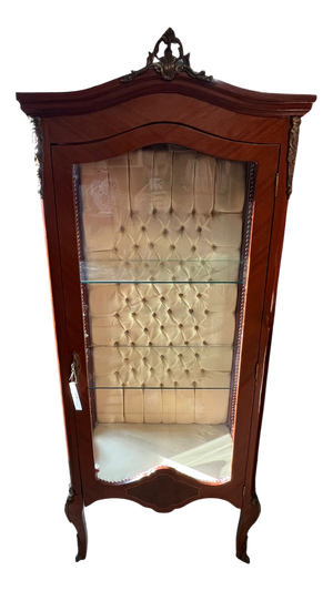 English Style Display Cabinet with Glass Shelves, 1960s