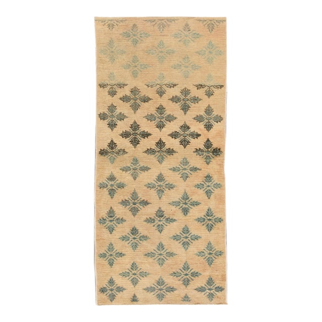 Mid 20th Century Vintage Khotan Rug, 6'2" X 2'9" For Sale