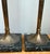 Brass Vintage Chapman Brass and Marble Candlestick Lamps - A Pair For Sale - Image 8 of 18