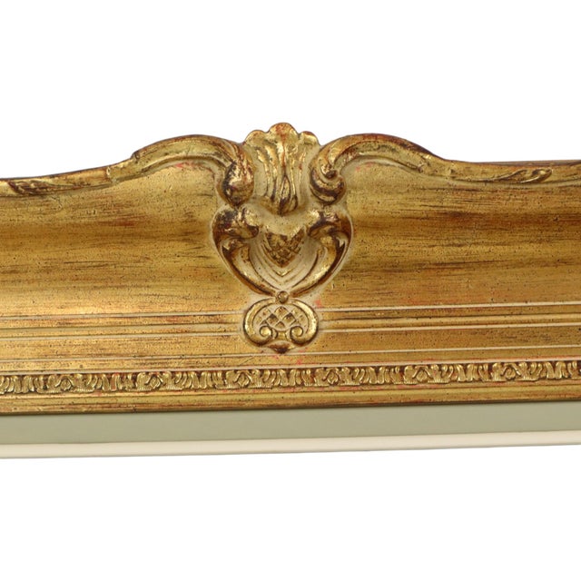 Large Baroque Style Gilt Wood Frame, 1920s For Sale - Image 12 of 17
