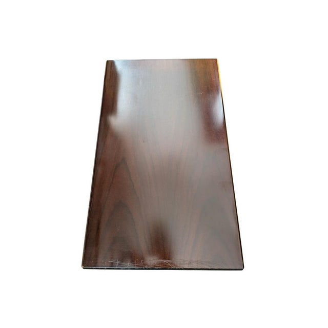 Brushed Steel & Stained Wood attributed to Giulio Moscatelli for Formanova, Italy, 1960s, Set of 2 For Sale - Image 6 of 18