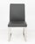 Contemporary Milo Baughman Style Chrome Dining Chairs, 4 For Sale - Image 3 of 8