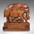 Vintage Carved Elephant Book Slide, Anglo-Indian, Colonial, Library, Art Deco For Sale - Image 9 of 11