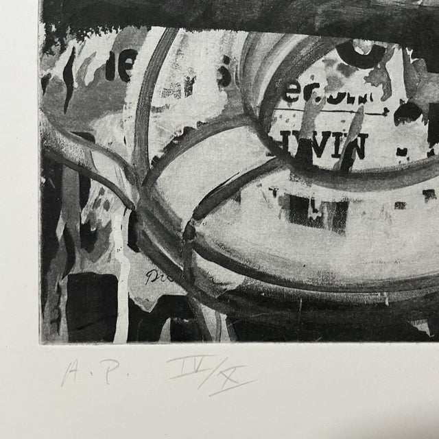 Paper David Salle, David Salle Photogravure Heliogravure "Lucky" Pictures Generation Signed Print, 1992 For Sale - Image 7 of 8
