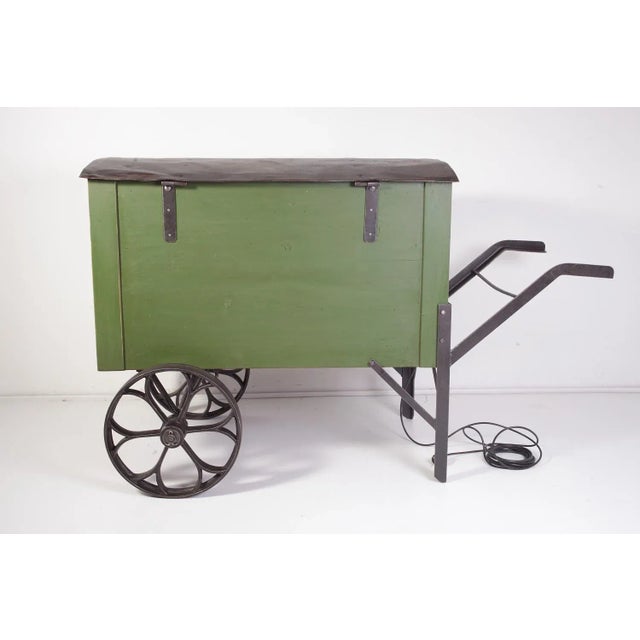 Wood Vintage Bar Trolley For Sale - Image 7 of 18