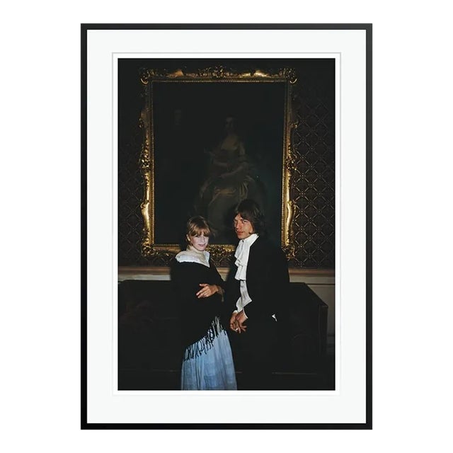 Faithful Couple 1968 by Slim Aarons Black Framed C-Print For Sale