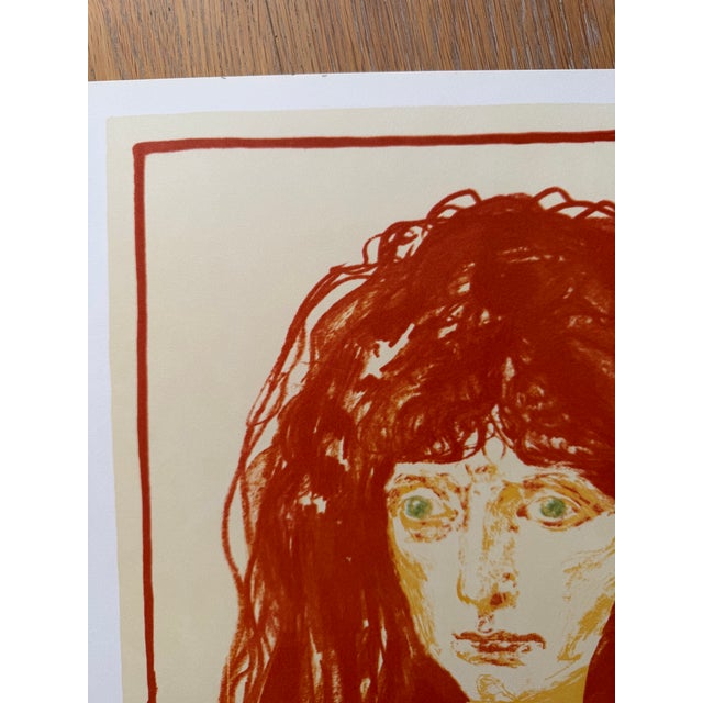 Red Edvard Munch (1863–1944), Etchings Woodcuts - Lacma, 1969, Printed in France For Sale - Image 8 of 10