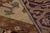 Antique Amritsar Rug in Beige-Brown Tones With Floral Medallion - Rug & Kilim For Sale - Image 10 of 10