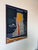 Original 1992 acrylic on canvas painting titled “Isla” by Astika. This striking surrealist composition features a floating...