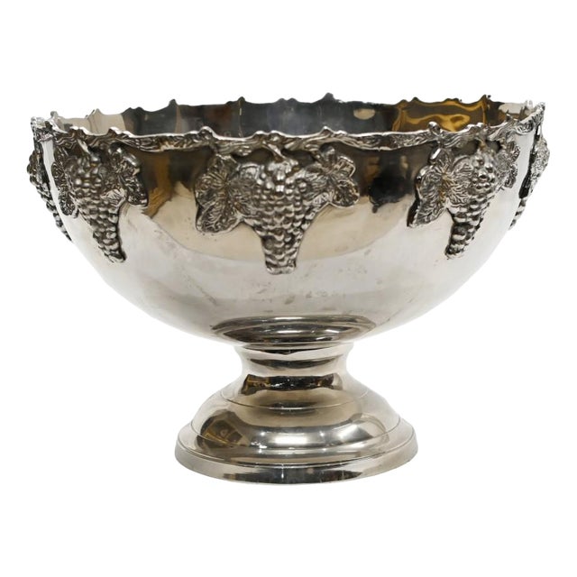 Silver Plated Wine Cooler For Sale