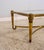 Mid Century Modern Brass & Glass Coffee Table For Sale In Philadelphia - Image 6 of 10