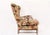 Mid-Century Modern 1940s Paolo Buffa Wing Back Floral Armchair For Sale - Image 3 of 6