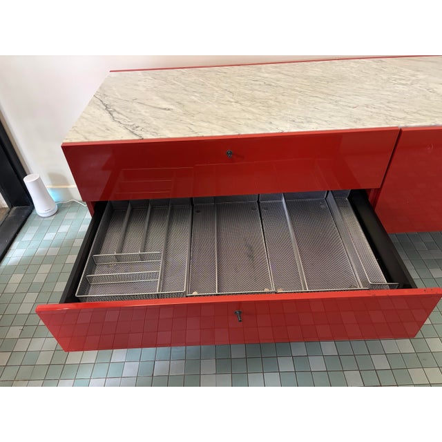 Wood 1990s Piero Lissoni for Cassina "Flat Series" Cabinet/ Credenza, Attributed For Sale - Image 7 of 12