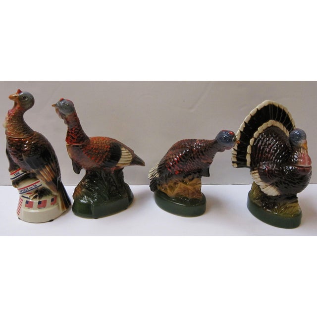 Mid 20th Century Large Mid 20th Century Wild Turkey Decanters- Set of 8 For Sale - Image 5 of 11