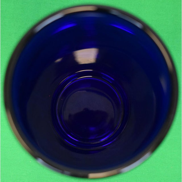 1930s Traditional Rockwell Silver Co Cobalt Blue C1930 Polo Match Cocktail For Sale - Image 4 of 7