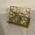 Ornate Reticulated Brass Book Stand For Sale - Image 4 of 4