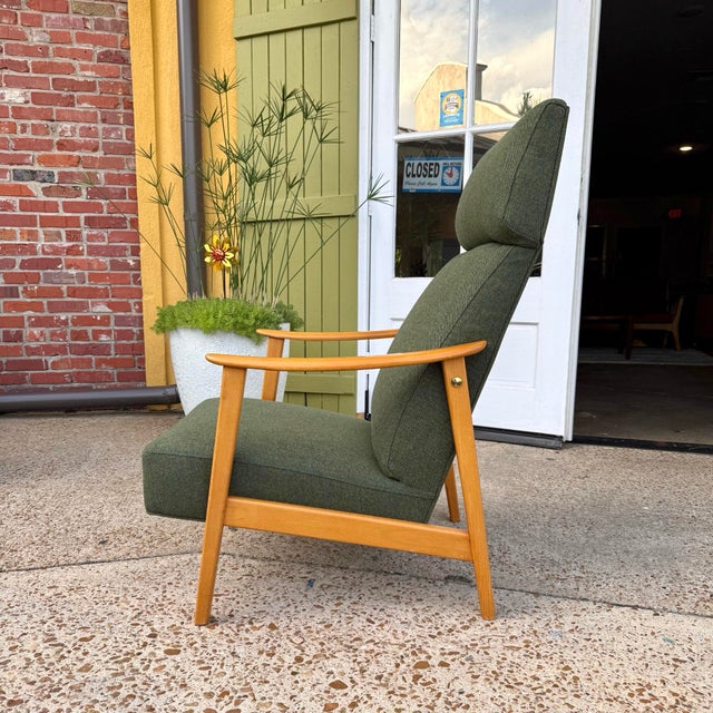 Mid-Century Modern Mid-Century Modern Swedish Armchair, c.1950s For Sale - Image 3 of 5