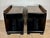 Wood Art Deco Nightstands with Columns, 1940, Set of 2 For Sale - Image 7 of 12
