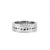 Early 21st Century Men’s Retired Gucci 18k White Gold 0.99ctw Diamond Eternity Spinning Band Ring, Size 10 For Sale - Image 5 of 8