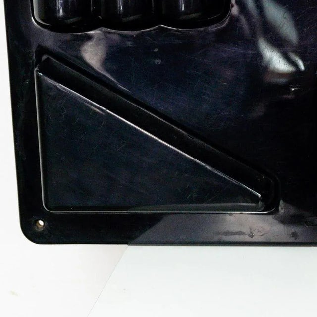 1970s Black Utensilo II Wall Organizer by Dorothee Maurer Becker for Design M, Germany, 1970s For Sale - Image 5 of 14